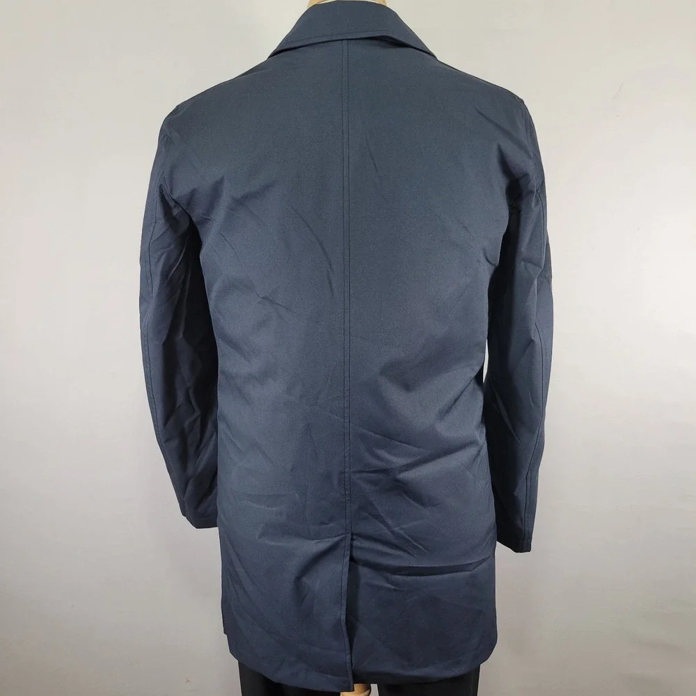 Cardinal Canada 1938 Men's Overcoat Rain Jacket Navy Blue 38R NEW‎